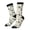 3 Black, variant on Vintage Moon Fox Print Adult Socks for Men & Women,Calf Socks, Ankle Socks,Boots Socks,Breathable Casual Sock,Unisex Crew Socks