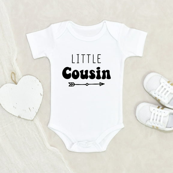 Pregnancy Announcement Baby Clothes - Little Cousin Baby Clothes - Cousin Crews Baby Clothes