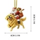 thumbnail image 3 of 2D Decoration Festive Santa Claus Acrylic Hanging Ornament Suitable For Home And Christmas Gift Dec, 3 of 5