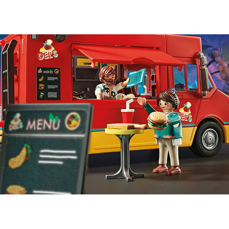 PLAYMOBIL THE MOVIE Del's Food Truck 