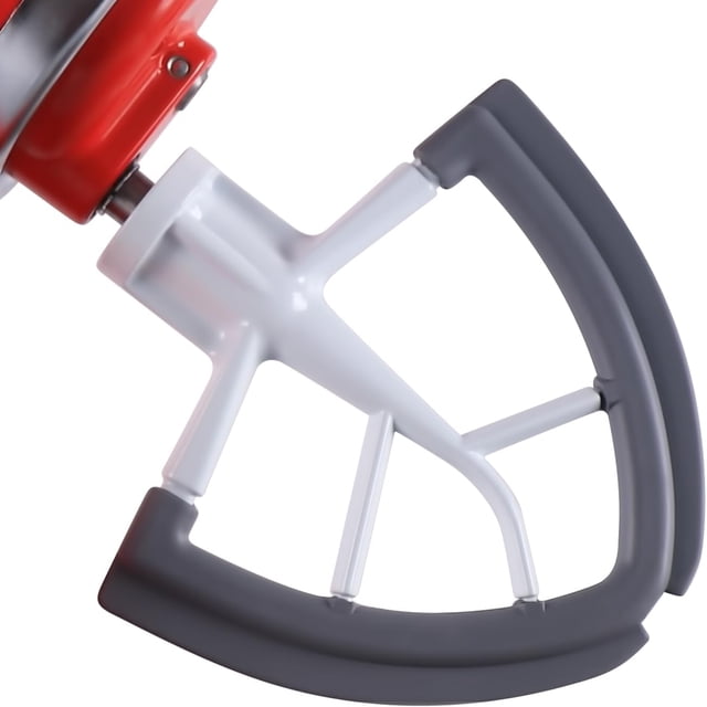Edge Beater Work for KitchenAid Mixer Attachments, Compatible with 4.5-5 Quart Tilt-Head Stand Mixers, kitchenAid Paddle with Scraper, Flexible Silicone Edges