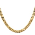 thumbnail image 2 of Primal Gold 10 Karat Yellow Gold 6.1mm Flat Beveled Curb Chain, 2 of 4