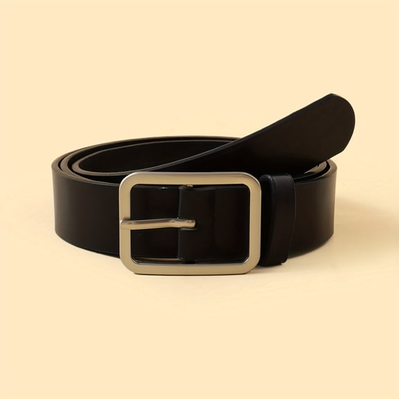 Women's Animal Print Leather Belt, Cow Print & Leopard Print Pin Buckle Waist Belt for Jeans Dresses