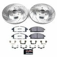 thumbnail image 3 of PowerStop Front Z36 Truck & Tow Carbon-Fiber Ceramic Brake Pad and Drilled and Slotted Rotor Kit Fits: ACURA Select Models K2290-36, 3 of 9