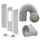 thumbnail image 1 of Kit de ventilación portátil para ventanas con aire acondicionado de 15 cm de diámetro, 1 of 2
