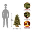 thumbnail image 6 of 4 ft. Pre-Lit Artificial Burlap Tree, Clear Lights, Feel Real Branch Tip Technology, 6 of 6