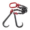 thumbnail image 3 of Chain Sling,Trailer Double Chain Hook Wrecker Rescue Vehicle Accessories High-strength Chain Sling Winch Traction Rope ,Easy to Operate, 3 of 7