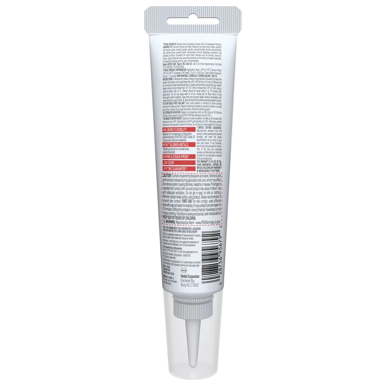GE Advanced Silicone 2 Kitchen & Bath Sealant, 4-Pack photo 4