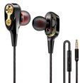 thumbnail image 2 of Auriculares Esté de 3.5 Mm, Auriculares con Controlador Dinámico , Auriculares con Aislamiento de Ruido para Teléfonos Inteligentes (c Negro, 2 of 8
