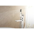 thumbnail image 4 of Eisen Home SevenFalls Single Handle Floor Mounted Freestanding Tub Filler with Handshower, 4 of 5