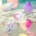 thumbnail image 5 of CaLoogn Pinzas para toallas de playa para sillas de playa, sillones, tendederos, pinzas decorativas a prueba de viento (4 piezas) (colorido y rosa), 5 of 5