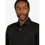 Chaps Mens and Big Mens Short Sleeve Performance Solid Polo Shirt, Sizes S-3XL