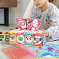 thumbnail image 3 of Caja de pañuelos Montessori para bebé, juguetes sensoriales, pañuelos arrugados, juguetes de aprendizaje temprano Tipo de espacio, 3 of 8