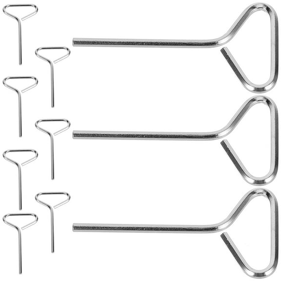 10 Pcs Hex Wrench Set Loose Library Putter Allen Key Tool Box Organization Toolbox Exit