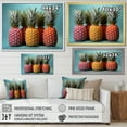 thumbnail image 4 of Designart "Juicy Delights Of A Sweet Pineapple I" Pineapples Floater Framed Canvas Wall Art, 4 of 5