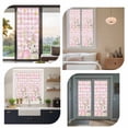 thumbnail image 7 of Pink Easter Window Privacy Film, Spring Easter Bunny Eggs Floral Buffalo Plaid Static Cling UV Sun Blocking Heat Control Window Tint Day and Night, Non-Adhesive One Way Privacy Cover 19.6''x39.3'', 7 of 7