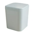 thumbnail image 2 of Mini Home Flip Top Storage Box Desktop Trash Bin with Lid Car and Household Tabletop Wastebasket Small Office Desk Organizer Plastic Storage Bin, 2 of 6