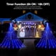 thumbnail image 4 of Luces en Cascada de 317 LEDs BlcTec para Decoración Navideña en Azul, 4 of 7