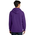 thumbnail image 2 of Port & Company Fan Favorite Fleece Pullover Hooded Sweatshirt-3XL (Team Purple), 2 of 6