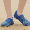 thumbnail image 6 of Krdevn Toddler Boys Girls Barefoot Water Shoes Adjustable Strap Non Aqua Socks for Beach Pool Size:15, 6 of 7