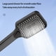 thumbnail image 4 of Aparatos de cocina, accesorios de cocina, utensilios de cocina, ducha de mano de alta presión con salida de panel grande, ducha filtrada con suavizador de agua dura, ducha de mano de alta presión con, 4 of 8