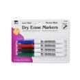 thumbnail image 2 of Charles Leonard Dry Erase Markers, Bullet Tip, Assorted Colors, 4 Count, 2 of 4