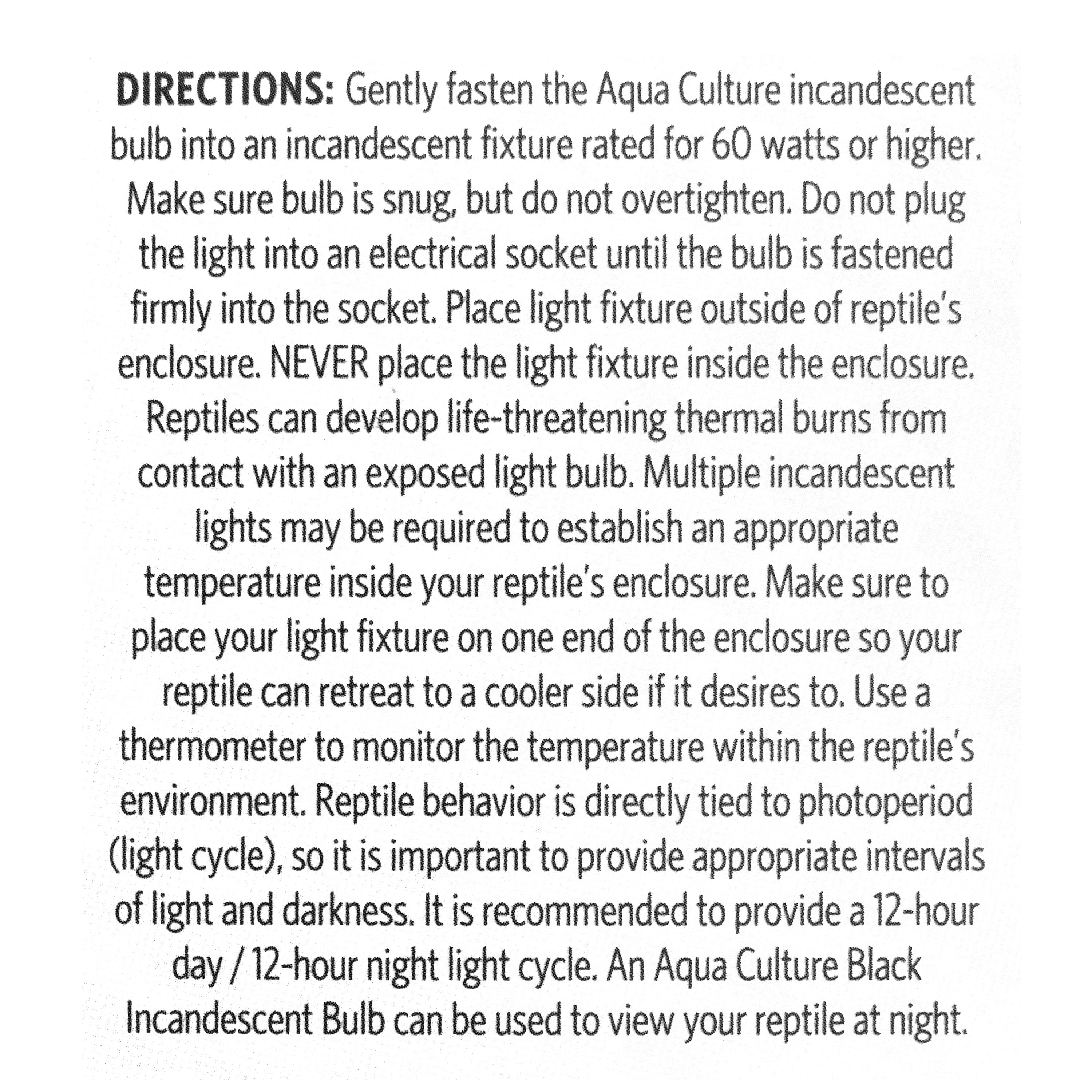 Aqua culture basking bulb outlet