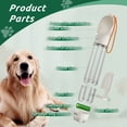 thumbnail image 4 of PUPIHOM 17oz 3 in 1 Portable Dog Water Bottle, Outdoor Dog Water Dispenser with Poop Bag, Pet Travel Water Bottle Dispenser with Drinking Feeder and Food Container for Dogs Walk Travel, Length 15.55", 4 of 9