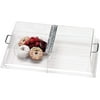 Cambro RD1826CWH Camwear Clear Dome Display Cover with Hinged Lid - 18" x 26"