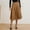 Brown, variant on Women Casual High Waisted Pleated A Line Midi Skirt Fall Winter Zipper Work Skirts Laye Skirt Midi Skirts for Women High Waist Bed Skirts Twin Poodle Skirts Christmas Skirt Denim Skirt Skirt And Top