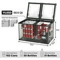 ICECO VL65 Mobile Dual Zone Refrigerator, 65L Freezer with SECOP