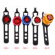 thumbnail image 3 of Advancent Impermeable Bicicleta Bicicleta Cola trasera LED Casco Ciclismo Linterna Lámpara de advertencia de seguridad Ciclismo Luz de Pescar Plata, 3 of 6