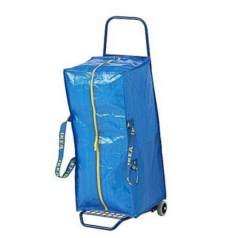 5 X Large Blue FRAKTA ZIPPERED Tote Storage Laundry BAG 
