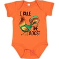 thumbnail image 3 of Inktastic Farmer I Rule The Roost Rooster Boys or Girls Baby Bodysuit, 3 of 5