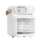 Beauty NymphÂ Mini Cute Portable Air Cooler Fan Big Ice Fog Personal Air Conditioner Fan and Humidifier (White)