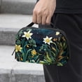thumbnail image 2 of Plant Travel Case USB Organizer Leather Cord Organizer Cable Clips Cord Organizer - Oxford Cloth Waterproof Digital Bag 5.9x9.44x3.14 in, 2 of 6