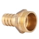 thumbnail image 3 of Accesorio de tubería de acoplamiento rápido, 2 piezas G3/4 Conector roscado de rosca macho Conector de púa Valor excepcional NikouMX herramienta, 3 of 8