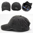 thumbnail image 3 of Gorra de béisbol Tergy, vintage, lavada y desgastada, para hombre y mujer, 3 of 6