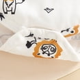 thumbnail image 4 of Staki Baby Sets & Outfits Outfit Newborn Baby Boy Clothes Long Sleeve Bodysuit Shirts Pants Hat 3pcs Clothes Fall 6 12 Months(Brown, 6-12 Months), 4 of 8