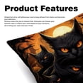 thumbnail image 2 of Cat Stunning Velvet Throw Pillow Covers with Unique Patterns - Set of 2, 16x16, 18x18, 20x20 Inches for Home Decor and Gifting, 2 of 6