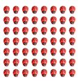 thumbnail image 1 of 100pcs Miniature Ladybird Decoration Micro-landscape Wooden Ladybird Craft Lifelike Fake Mini Ladybird, 1 of 2
