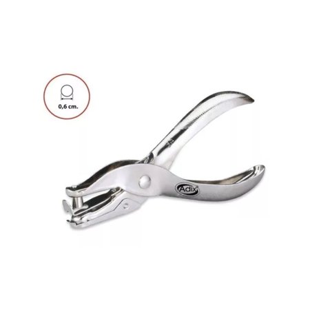 Perforador Metalico 0.6 Cm, 1 Orificio. Tipo Alicate