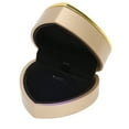 thumbnail image 1 of Heart Shaped Necklace Box Elegant Jewelry Display Gift Box with LED Light for Proposal, 1 of 8