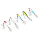 thumbnail image 5 of 5Pcs 10g Jig Fishing Lure Metal Jig Baits Artificial Lure with Feather Hooks Fishing Tackles for Bass, 5 of 5