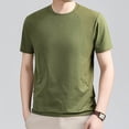 thumbnail image 2 of FRSASU Men's Athletic Short Sleeve T-Shirts Lightweight Breathable Running Gym Workout Tee Tops Green, 2 of 6