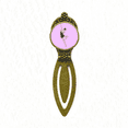 thumbnail image 1 of Rhythc Gymnast Poiovetsian Dance Art Bookmark Retro Office Label Page Marker, 1 of 4