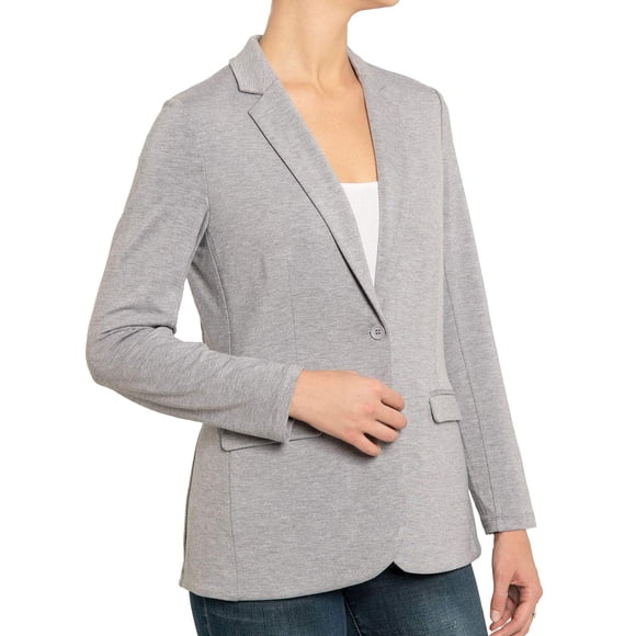 Blazer philosophy para mujer casual en gris jaspeado L