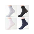 thumbnail image 6 of Gustave 40 Pairs Silk Dress Socks for Men Sheer Ankle Socks Unisex Soft Thin Breathable Formal Business Casual Socks, 6 of 8