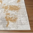 thumbnail image 5 of Mark&Day Area Rugs, 7x9 Alton Modern Light Beige/Light Gray Area Rug, Ivory White Mustard Carpet for Living Room, Bedroom or Kitchen (6'7" x 9'), 5 of 7