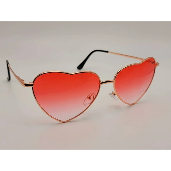 Lb diamond - Heart Shape Heart Sunglasses Retro Vintage Boho